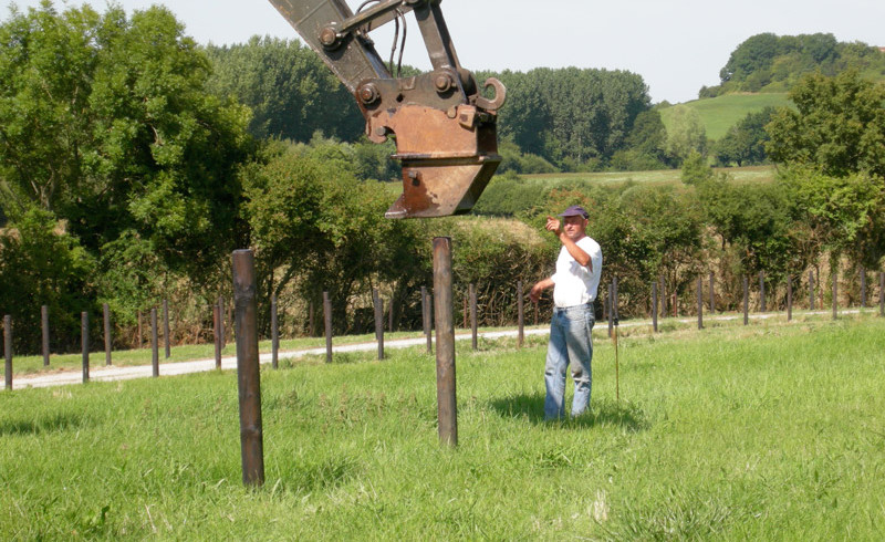 Neue Zäune für Haras de Chenes